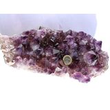 Amethyst Kristallstufe / Ladestufe mitteldunkel...