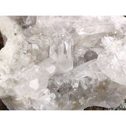 Bergkristall Kristallstufe / Ladestufe - AA-Sonderqualitt - ca. 12 cm x 11 cm x 5 cm