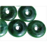 Nephrit-Jade Donut Edelstein 40 mm (8 mm stark) -...