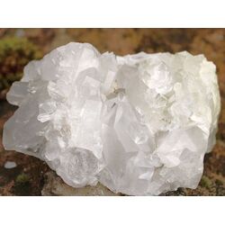 Bergkristall Kristallstufe / Ladestufe - AA-Sonderqualitt - ca. 10 cm x 8 cm x 5 cm