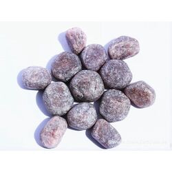 Rubin Wassersteine-Sonderqualitt / Trommelsteine roh - Raritt - ca. 100 g