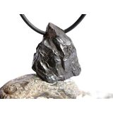 Meteorit Rohsteinform gebohrt - Raritt - Sonderqualitt...