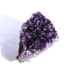 Amethyst Kristallstufe / -Aufsteller / Ladestufe dunkel (Uruquai) - AA-Sonderqualitt - ca. 12,8 cm x 8,2 cm x 7 cm