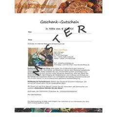 Geschenk-Gutscheine