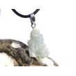 Zinkit Kristallstufe / Rohstein Anhänger Silberöse - Rarität - Sonderqualität - ca. 3,4 cm x 1,5 cm x 1,1 cm