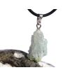 Zinkit Kristallstufe / Rohstein Anhänger Silberöse - Rarität - Sonderqualität - ca. 3,4 cm x 1,5 cm x 1,1 cm