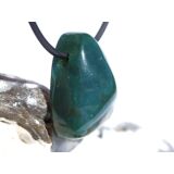 Moosachat grün Schmuckstein Cabochon gebohrt - ca....