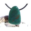 Moosachat grün Schmuckstein Cabochon gebohrt - ca. 2,6 cm x 1,8 cm x 1,4 cm