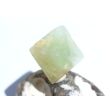 Fluorit grün Kristall / Oktaeder / Rohstein - Sonderqualität - ca. 3,5 cm x 3,5 cm x 3,4 cm