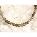 Labradorit Armband / Kugelarmband Kugeln 4 - 4,5 mm -...
