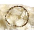 Labradorit Armband / Kugelarmband Kugeln 4 - 4,5 mm - Sonderqualität - ca. 19 cm