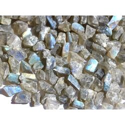 Labradorit Rohsteine mini - Sonderqualit�t - ca. 30 g -...