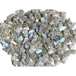 Labradorit Rohsteine mini - Sonderqualit�t - ca. 30 g - Restbestand -