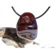 Granat rot "Sterngranat" Almandin Trommelstein gebohrt - Sonderqualität - Rarität - ca. 2,8 cm x 2,1 cm x 1,8 cm