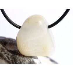 Mondstein (Feldspat) Schmuckstein / Scheibenstein gebohrt - Sonderqualitt - ca. 2,4 cm x 2,2 cm x 0,9 cm