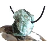 Larimar Rohstein gebohrt  (Pektolith blau) - Rarität - ca. 3,3 cm x 2,2 cm x 1,9 cm