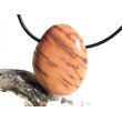 Printstone XL Scheibenstein / Schmuckstein gebohrt - Sonderqualität - ca. 3,4 cm x 2,7 cm x 1,1 cm