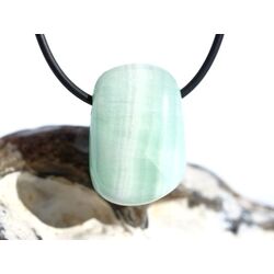 Hemimorphit t�rkisblau Trommelstein / Schmuckstein gebohrt - Sonderqualit�t - ca. 2,8 cm x 1,9 cm x 1,8 cm