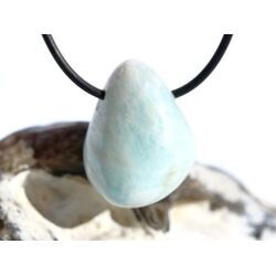 Hemimorphit t�rkisblau Trommelstein gebohrt - Sonderqualit�t - ca. 2,7 cm x 2,1 cm x 1,8 cm