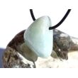 Hemimorphit türkisblau Trommelstein gebohrt - Sonderqualität - ca. 2,7 cm x 2,1 cm x 1,8 cm