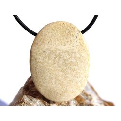 Versteinerte Koralle XXL Schmuckstein Cabochon /...