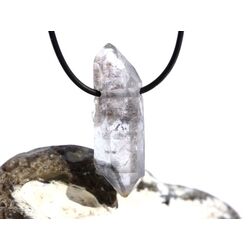 Bergkristall Skelettquarz / Elestial XXL Natur-Kristall Doppelender gebohrt - Rarit�t - Sonderqualit�t - ca. 4,6 cm x 1,5 cm x 1,7 cm