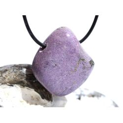 Stichtit XL Trommelstein gebohrt - Sonderqualität - ca. 3,6 cm x 3,2 cm x 1,2 cm