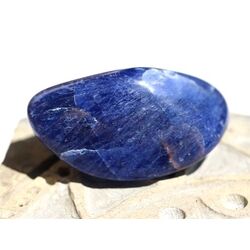 Sodalith Trommelstein Silberschimmer - Sonderqualit�t - Rarit�t - ca. 3,7 cm x 2,1 cm x 1,7 cm (Fairer Handel/GKS)