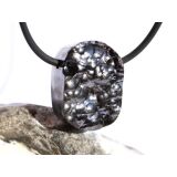 Hämatit natur (roter Glaskopf) Schmuckstein gebohrt - AA-Sonderqualität - Rarität - Handarbeit - ca. 2,3 cm x 1,7 cm x 1,1 cm