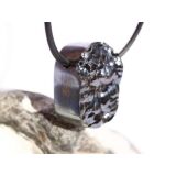 Hämatit natur (roter Glaskopf) Schmuckstein gebohrt - AA-Sonderqualität - Rarität - Handarbeit - ca. 2,3 cm x 1,7 cm x 1,1 cm