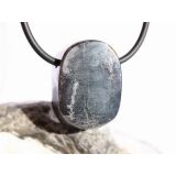 Hämatit natur (roter Glaskopf) Schmuckstein gebohrt - AA-Sonderqualität - Rarität - Handarbeit - ca. 2,3 cm x 1,7 cm x 1,1 cm