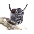 Hämatit natur (roter Glaskopf) Schmuckstein gebohrt - AA-Sonderqualität - Rarität - Handarbeit - ca. 2,3 cm x 1,7 cm x 1,1 cm