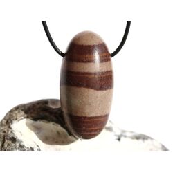 Shiva Lingam Ei (Sandstein/Tonstein) XXXL Trommelstein gebohrt - Sonderqualitt - ca. 5 cm x 2,5 cm