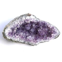 Amethyst Kristallstufe / Ladestufe hell (Uruquai) - Sonderqualitt - ca. 12,4 cm x 7,2 cm x 4 cm