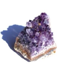 Amethyst Kristallstufe mitteldunkel (Brasilien) -...