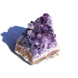 Amethyst Kristallstufe mitteldunkel (Brasilien) -...