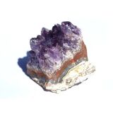 Amethyst Kristallstufe mitteldunkel (Brasilien) - Sonderqualität - ca. 5,1 cm x 3,9 cm x 4,8 cm