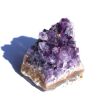 Amethyst Kristallstufe mitteldunkel (Brasilien) - Sonderqualität - ca. 5,1 cm x 3,9 cm x 4,8 cm