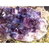 Amethyst Kristallstufe / Ladestufe mitteldunkel (Brasilien) - AA-Sonderqualität - ca. 30 cm x 12 cm x 8 cm