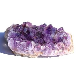 Amethyst Kristallstufe / Ladestufe mitteldunkel...