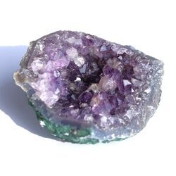 Amethyst Kristallstufe / Ladestufe / Schale hell  (Brasilien) - schne Qualitt - ca. 8,8 cm x 8,3 cm x 4,7 cm