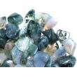 Moosachat grün Trommelsteine mini (S) - Sonderqualität - ca. 1 - 3 cm / ca. 50 g