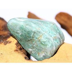 Gr�nquarz (Fuchsit-Quarz) XXL Trommelstein / Handschmeichler - Rarit�t - ca. 4,5 cm x 3,4 cm x 1,6 cm (Fairer Handel / GKS)