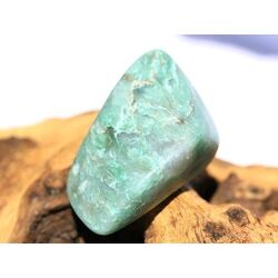 Gr�nquarz (Fuchsit-Quarz) XXL Trommelstein / Handschmeichler - Rarit�t - ca. 3,9 cm x 2,5 cm x 2,4 cm (Fairer Handel / GKS)