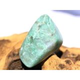Grünquarz (Fuchsit-Quarz) XXL Trommelstein / Handschmeichler - Rarität - ca. 3,9 cm x 2,5 cm x 2,4 cm (Fairer Handel / GKS)