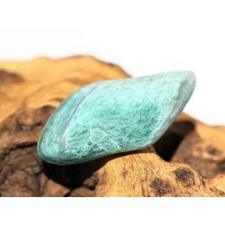 Grünquarz (Fuchsit-Quarz) XXL Trommelstein - Rarität - ca. 4,2 cm x 2,1 cm x 1,4 cm (GKS)