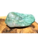 Grünquarz (Fuchsit-Quarz) Trommelstein - Rarität - ca. 3,3 cm x 1,6 cm x 1,5 cm (GKS)