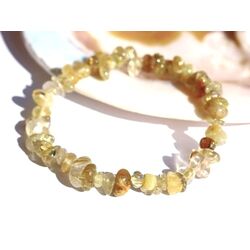 Rutilquarz gold Splitterarmband - AA-Sonderqualit�t - ca....