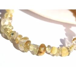 Rutilquarz gold Splitterarmband - AA-Sonderqualit�t - ca. 6 - 10 mm - ca. 18 cm
