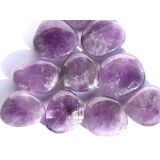 Amethyst hell Scheibensteine - ca. 3 - 3,7 cm / ca. 15-19...